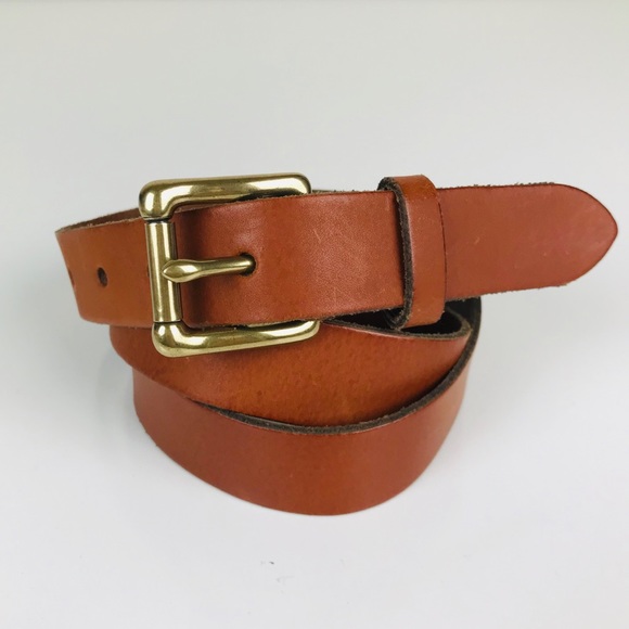 ASOS Accessories - ASOS BROWN 100% GENUINE WESTERN LEATHER BELT S M